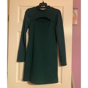 Hunter green dress